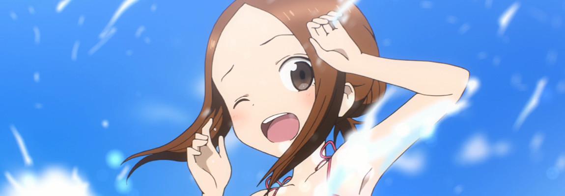 Key art for Karakai Jouzu no Takagi-san: Water Slide