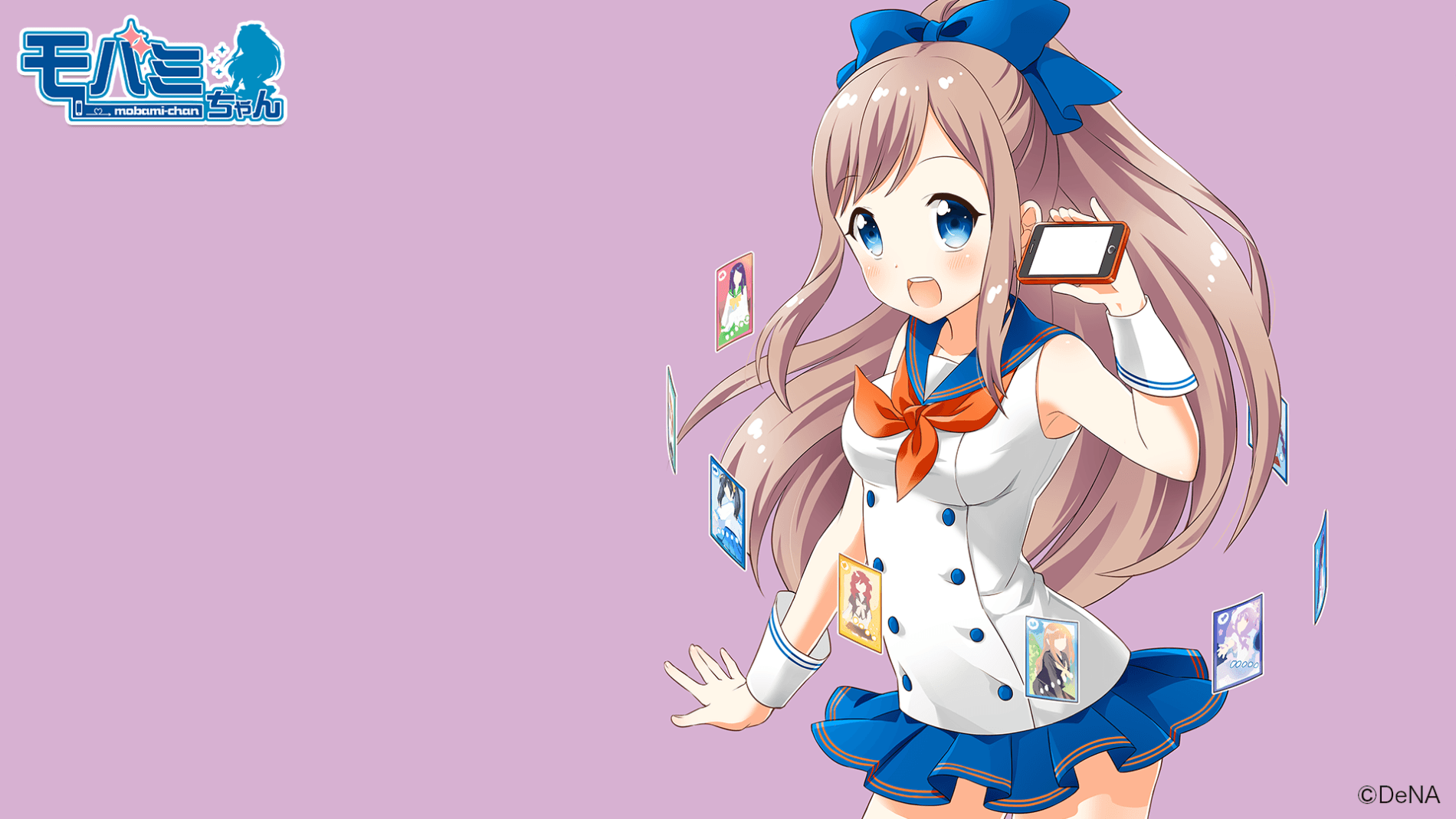Key art for Bishoujo Mobage: Mobami-chan