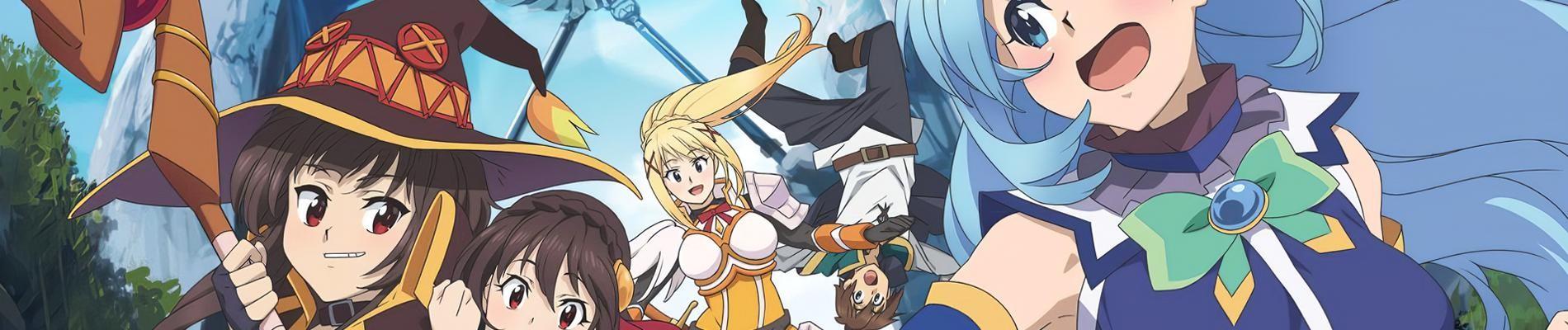 Key art for Kono Subarashii Sekai ni Shukufuku wo! Kurenai Densetsu