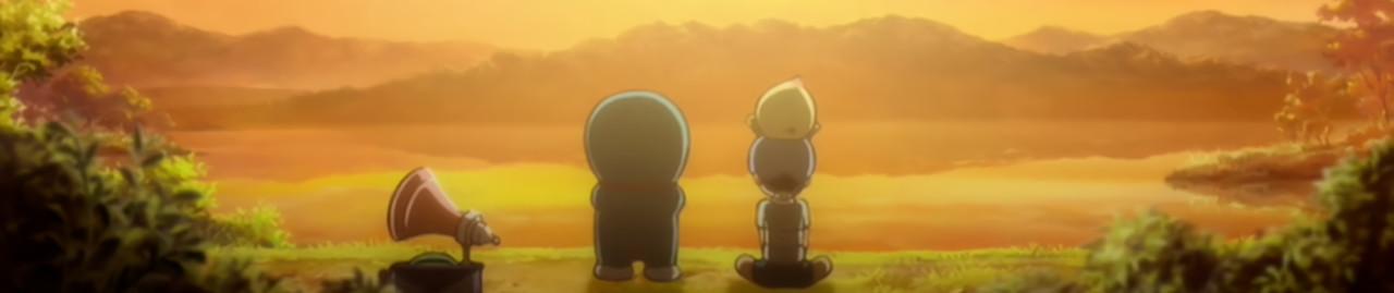 Key art for Doraemon: Shin Nobita to Tetsujin Heidan - Habatake Tenshi-tachi
