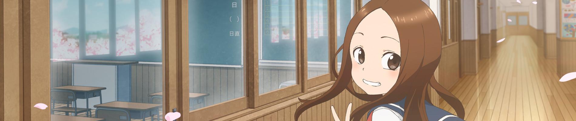 Key art for Karakai Jouzu no Takagi-san 2