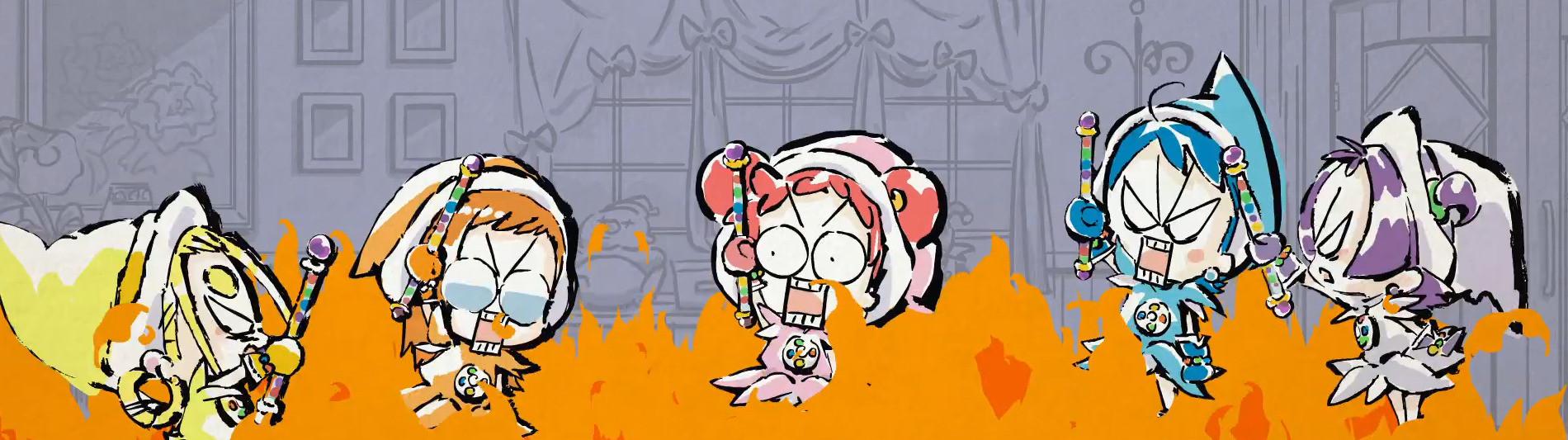 Key art for Ojamajo Doremi: Owarai Gekijou
