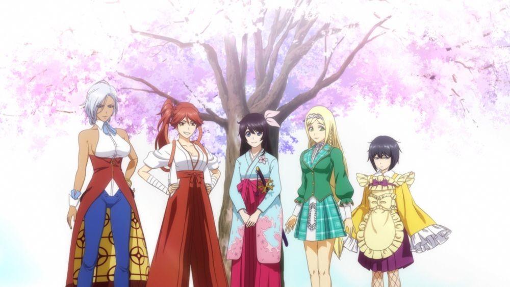 Key art for Shin Sakura Taisen the Animation