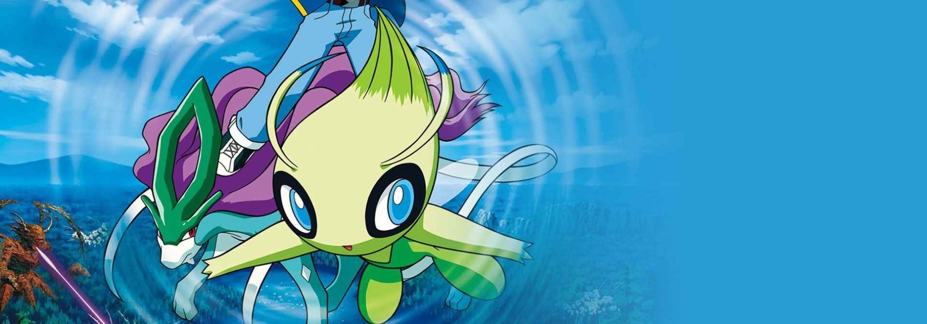 Key art for Pocket Monsters: Celebi Toki wo Koeta Deai