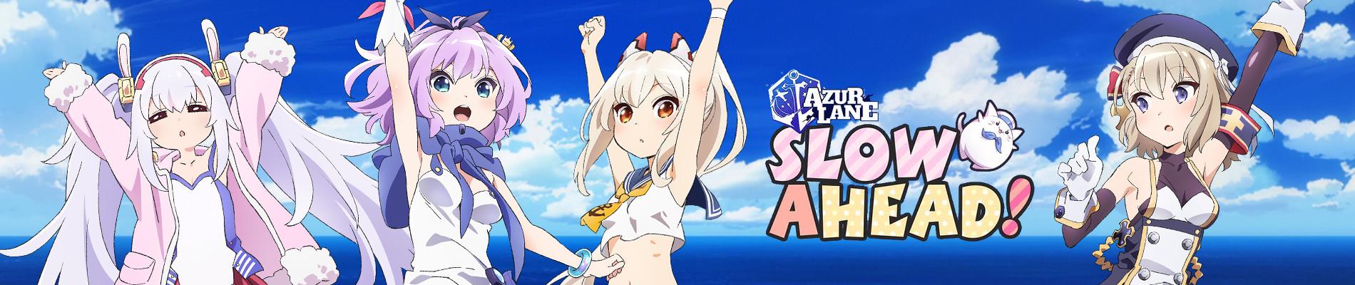 Key art for Azur Lane: Bisoku Zenshin!
