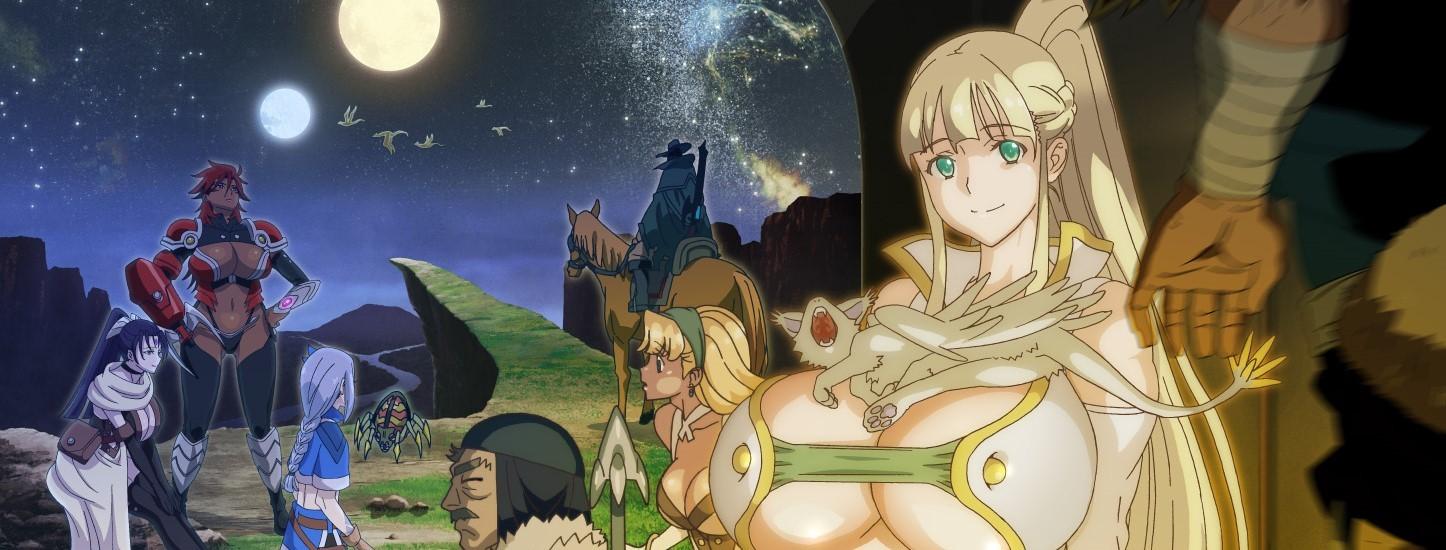 Key art for Kohakuiro no Hunter THE ANIMATION