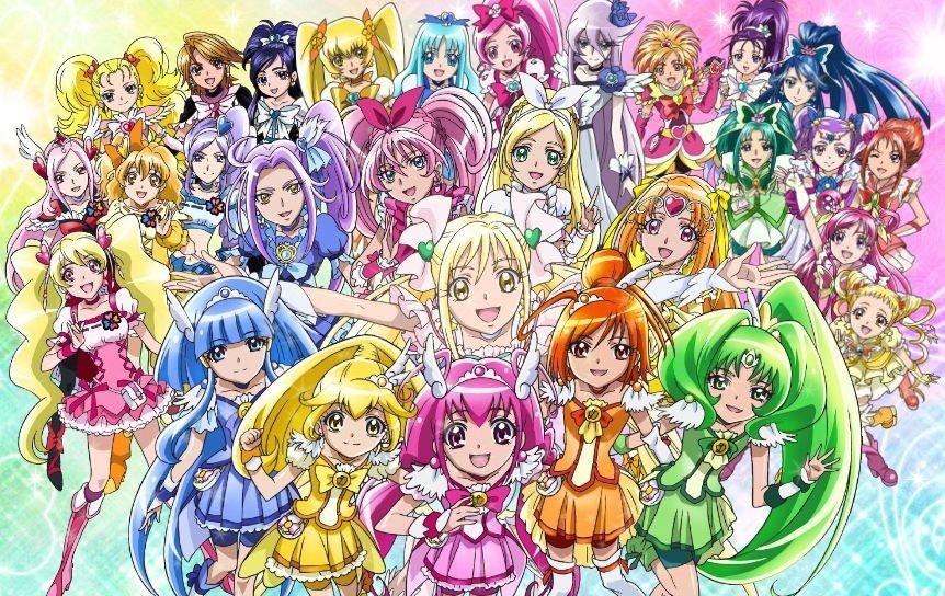 Key art for Precure All Stars New Stage: Mirai no Tomodachi