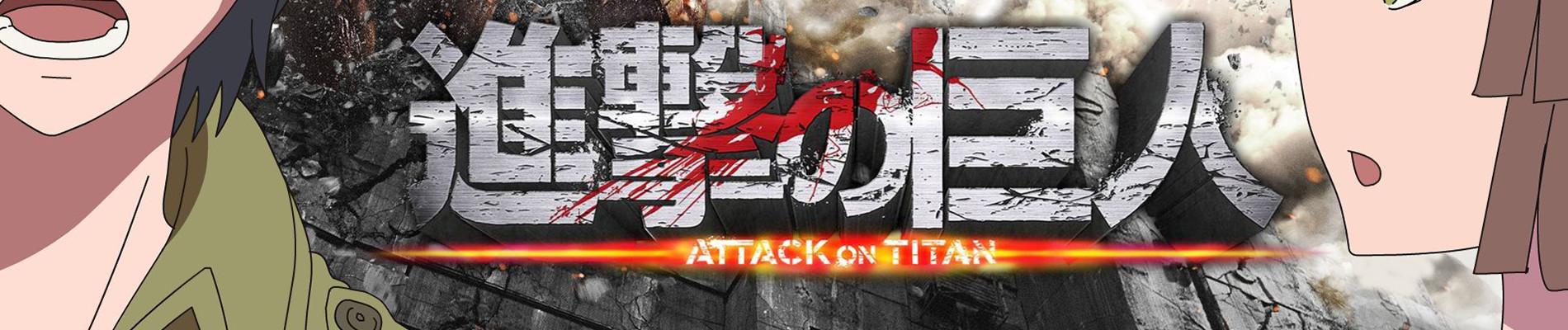 Key art for Animegatari x Shingeki no Kyojin Collab Eizou