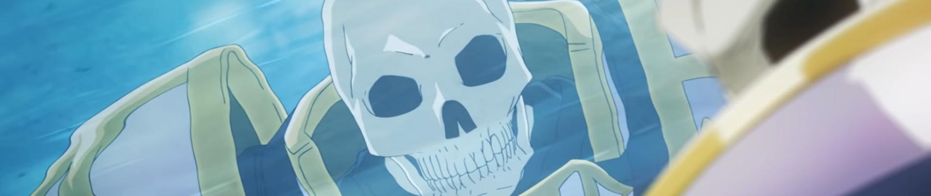 Key art for Gaikotsu Kishi-sama, Tadaima Isekai e Odekakechuu