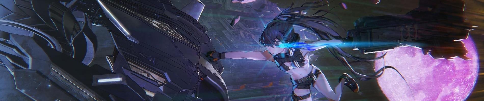 Key art for Black★★Rock Shooter: DAWN FALL