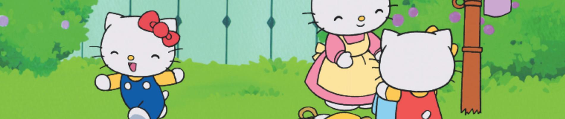 Key art for Shitsuke Bideo Hello Kitty to Issho