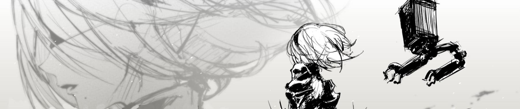 Key art for NieR:Automata Ver1.1a