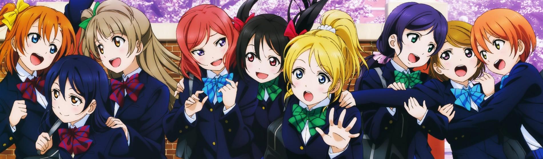 Key art for Love Live! School idol project