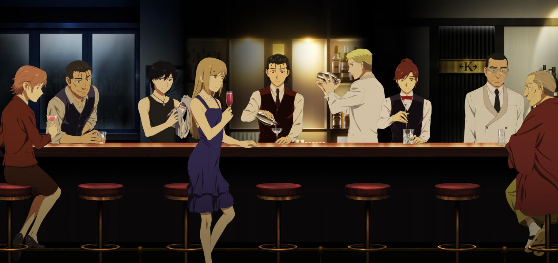 Key art for Bartender: Kami no Glass