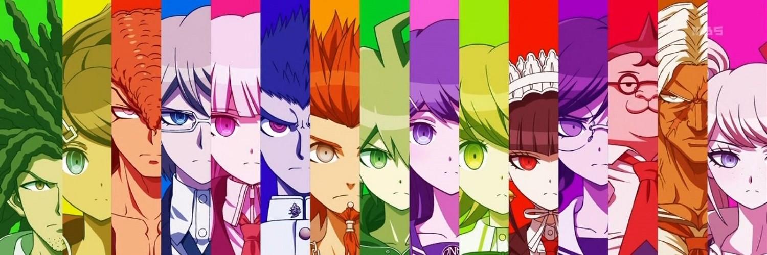 Key art for Danganronpa: Kibou no Gakuen to Zetsubou no Koukousei - The Animation