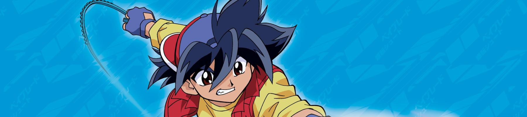 Key art for Bakuten Shoot Beyblade 2002
