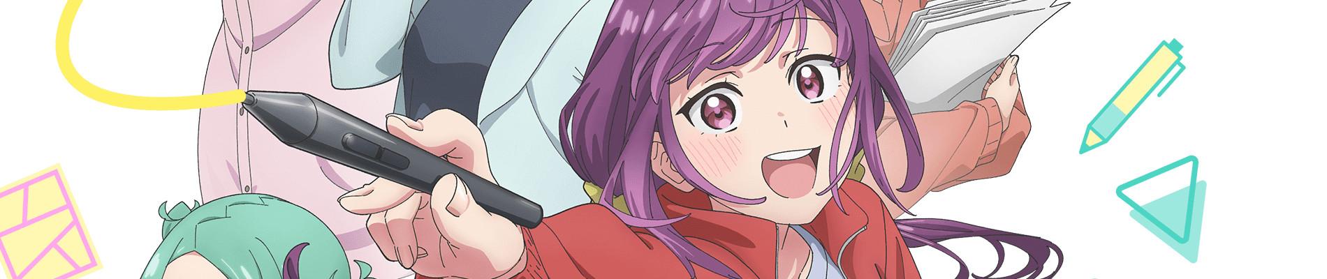 Key art for Egao no Taenai Shokuba desu.