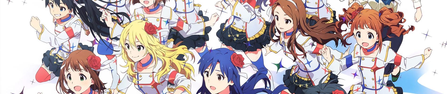 Key art for THE IDOLM@STER MOVIE: Kagayaki no Mukougawa e!