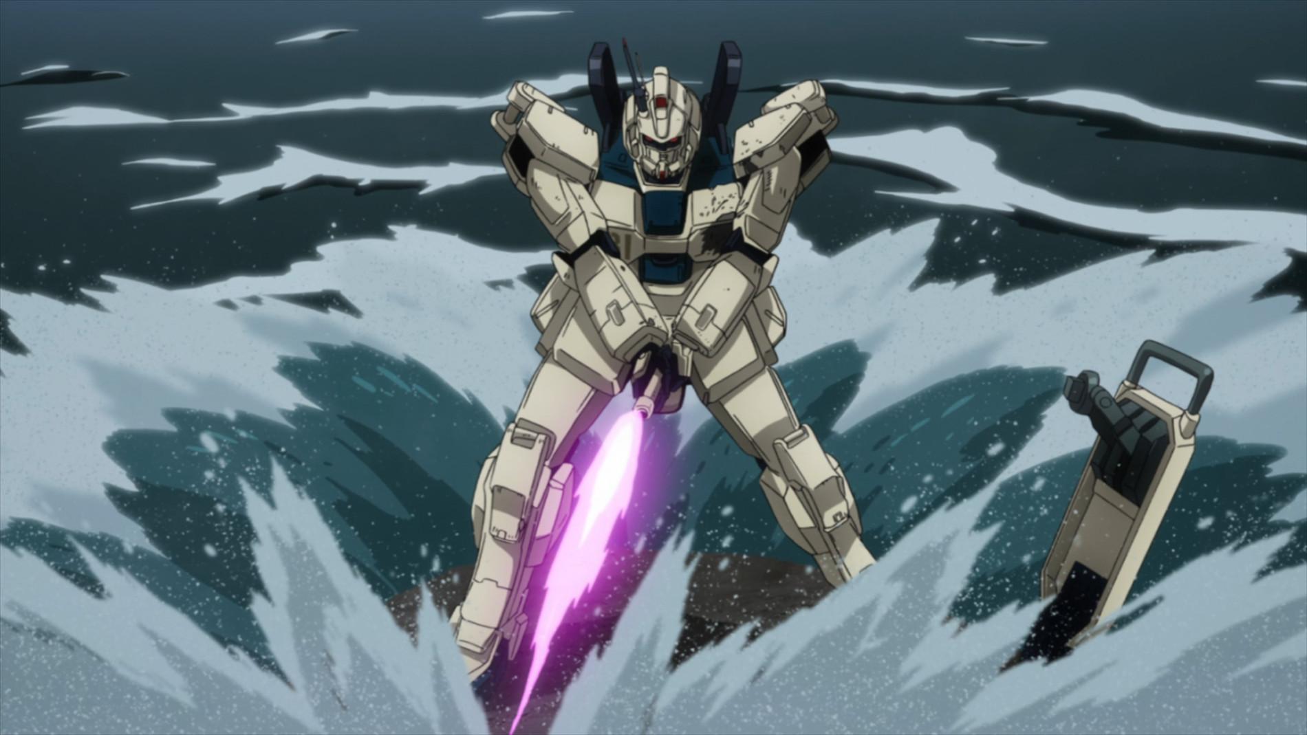 Key art for Kidou Senshi Gundam: Dai 08 MS Shotai - Sanjigen to no Tatakai