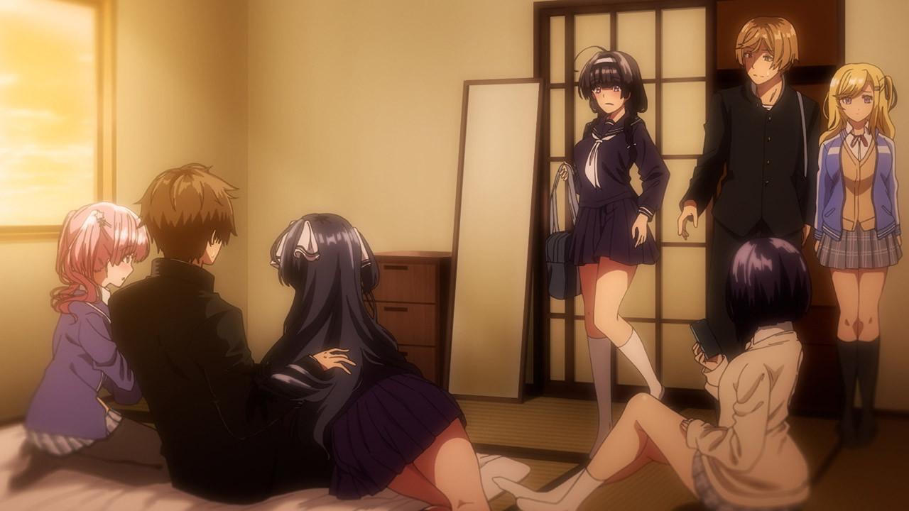 Key art for InCha Couple ga You Gal-tachi to SEX Training Suru Hanashi
