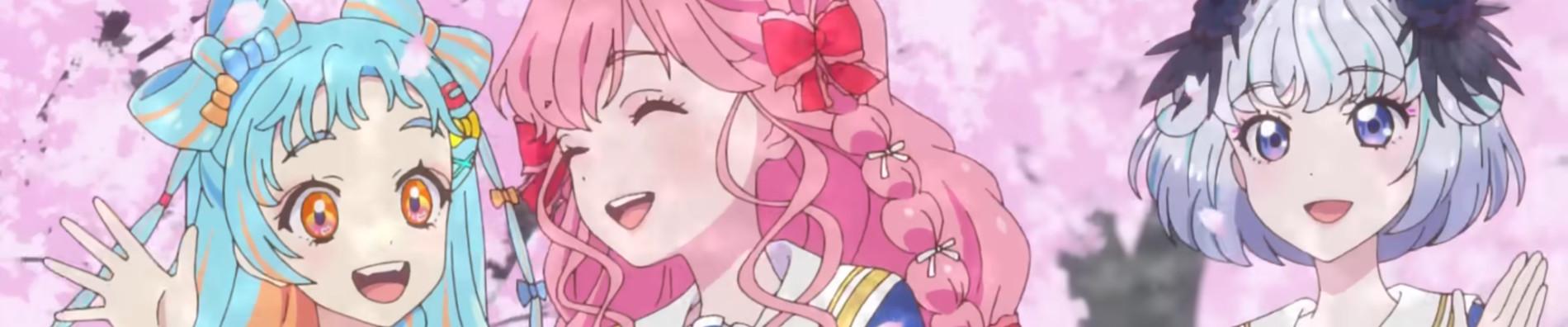 Key art for Aikatsu Academy! Animation PVs