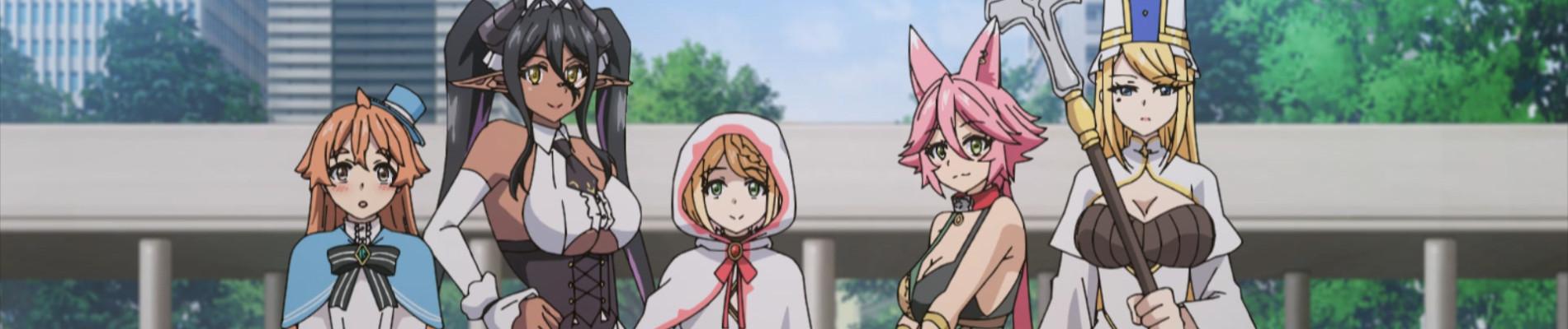 Key art for Chotto dake Ai ga Omoi Dark Elf ga Isekai kara Oikakete Kita