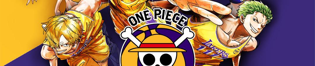 Key art for LOS ANGELES LAKERS x ONE PIECE