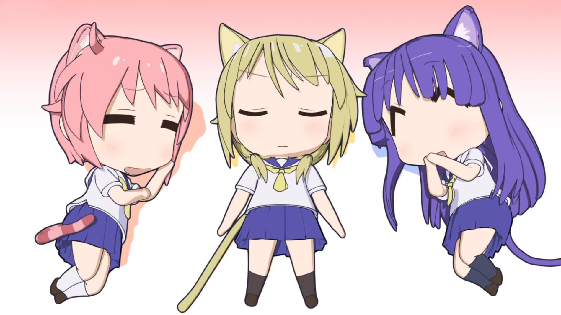 Key art for Yuyushiki: Nyanyashiki