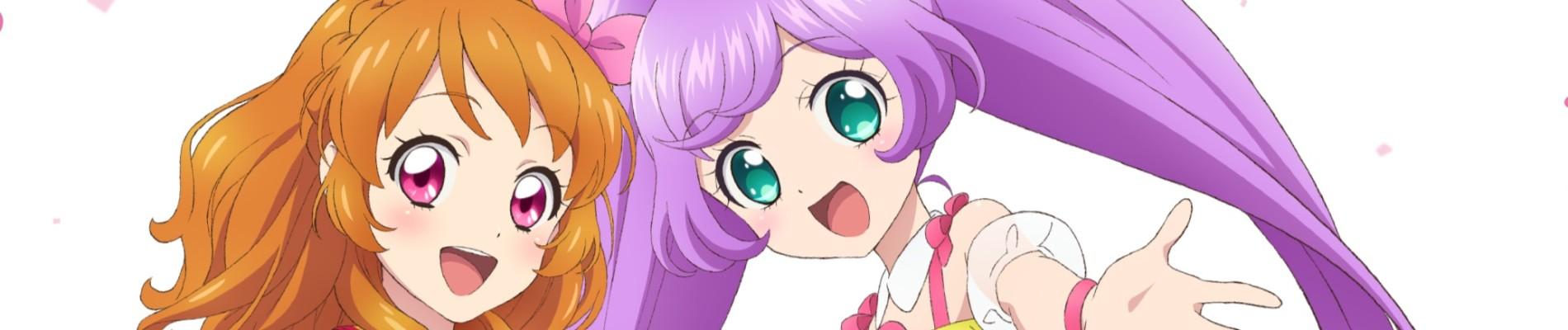 Key art for Aikatsu! x PriPara THE MOVIE -Deai no Kiseki-