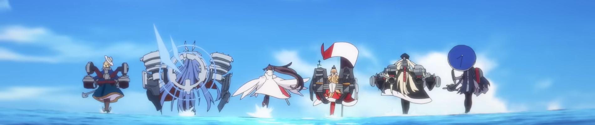 Key art for Azur Lane: 4 Shuunen Kinen Anime PV