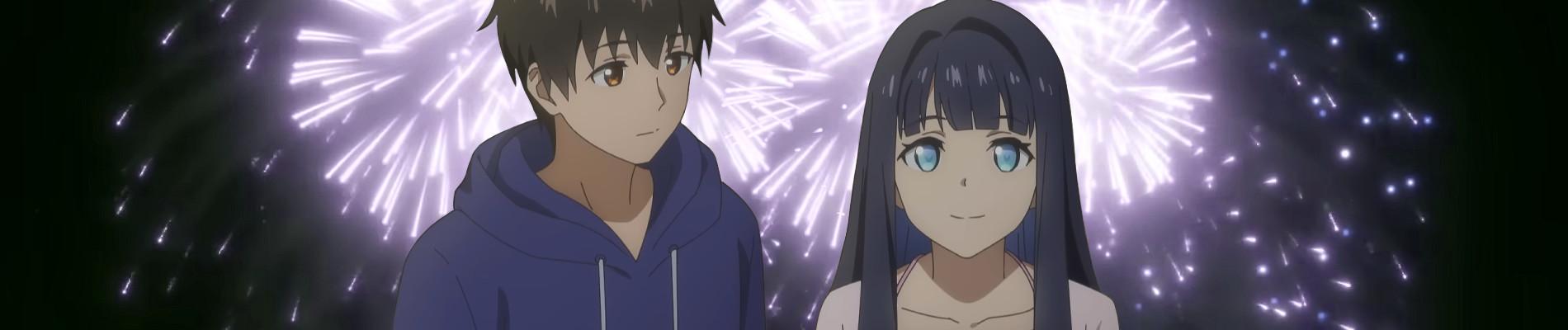 Key art for Toumei na Yoru ni Kakeru Kimi to, Me ni Mienai Koi wo Shita.