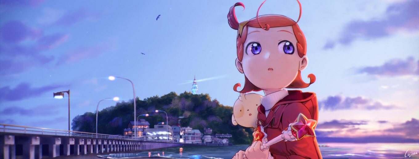 Key art for Cosmic Baton Girl Comet-san