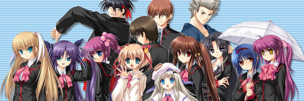 Key art for Little Busters! EX