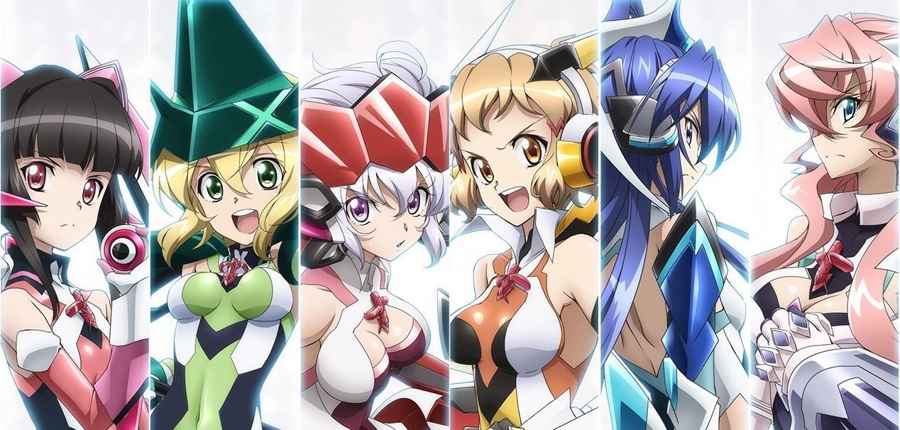Key art for Senki Zesshou Symphogear GX