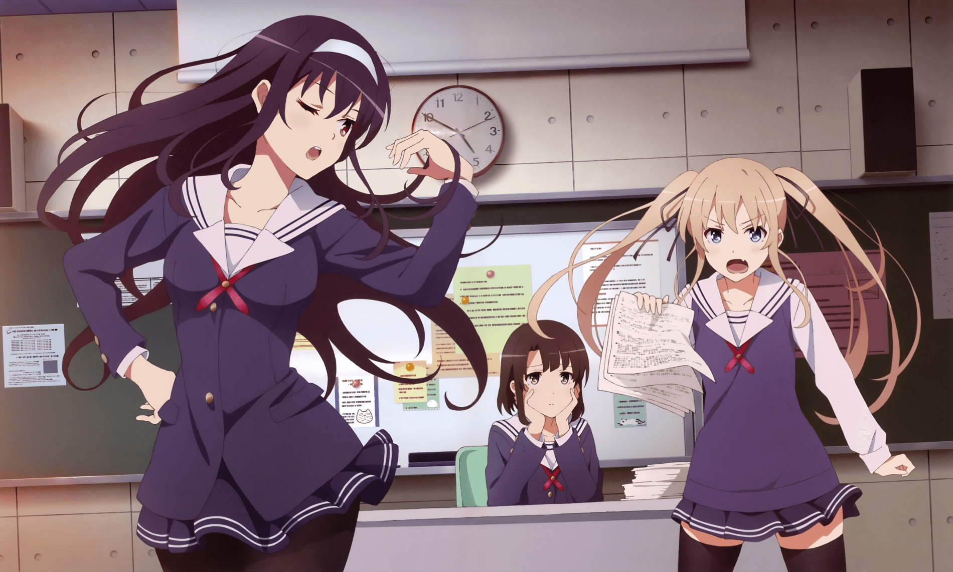 Key art for Saenai Heroine no Sodatekata