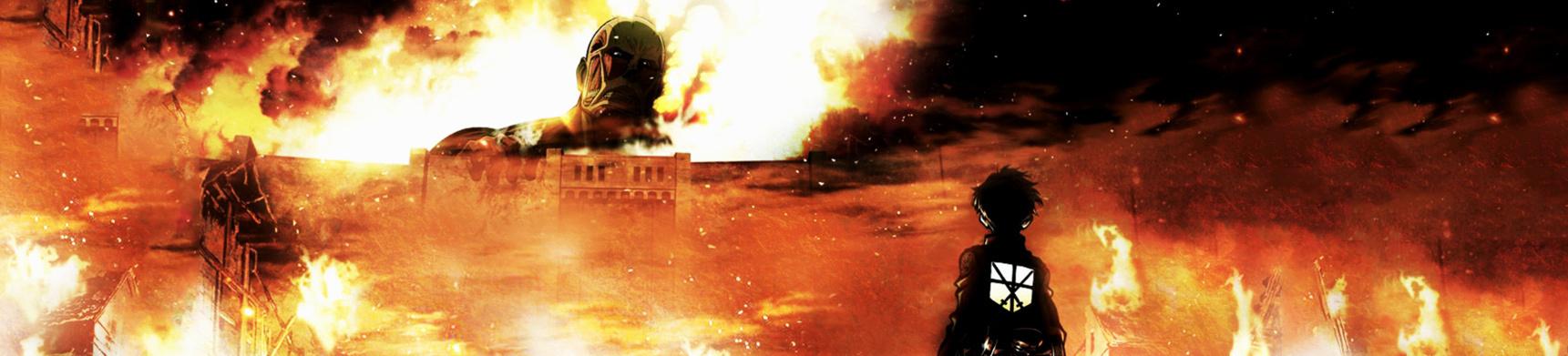 Key art for Shingeki no Kyojin Kouhen: Jiyuu no Tsubasa