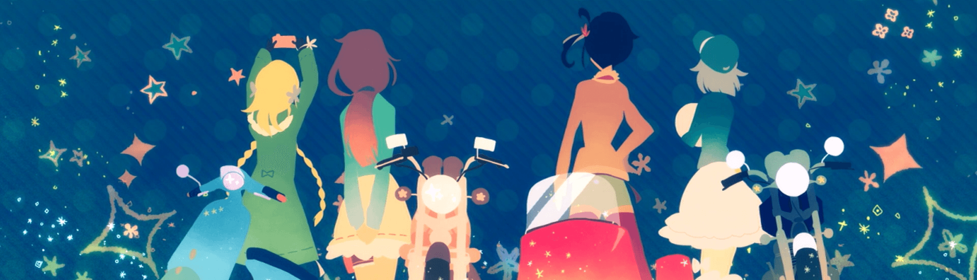 Key art for Rolling☆Girls