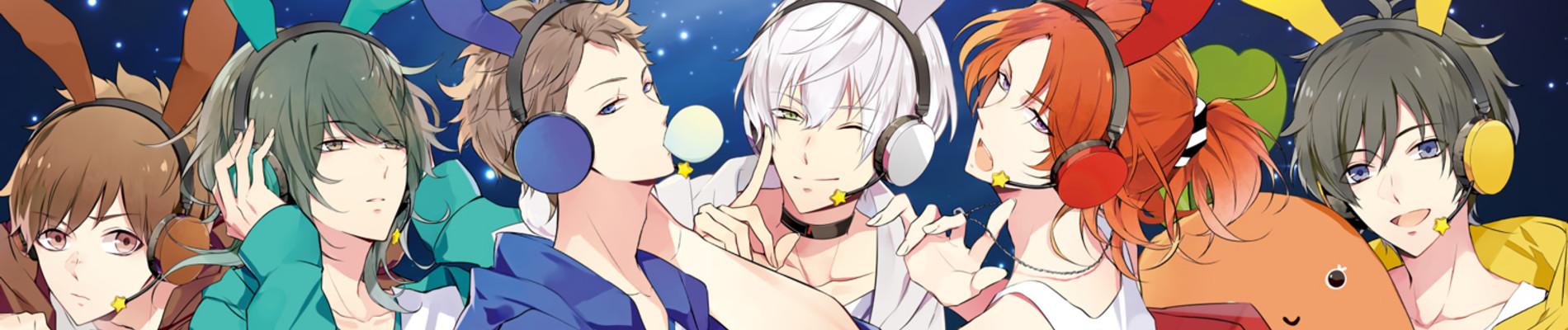 Key art for Tsukiuta. THE ANIMATION