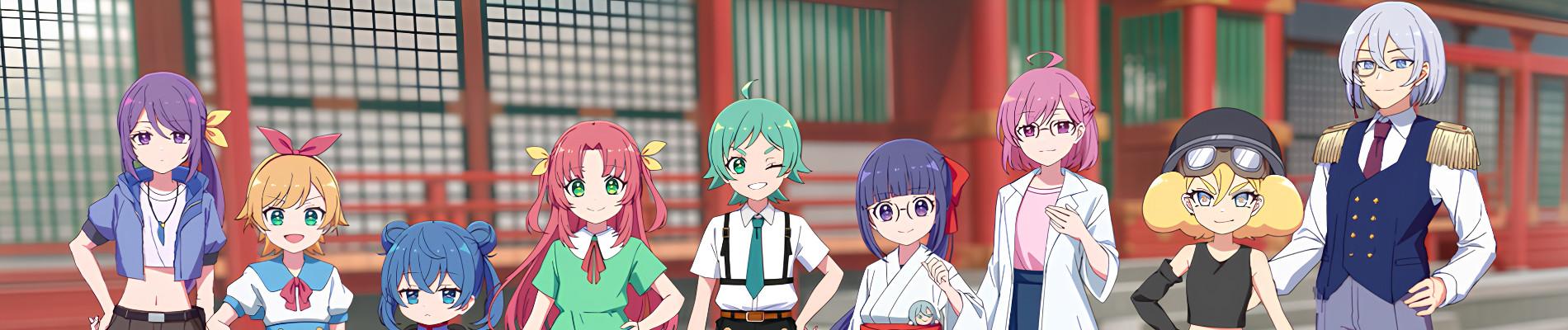 Key art for Komekami! Girls