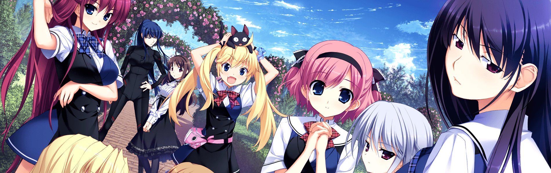 Key art for Grisaia no Rakuen