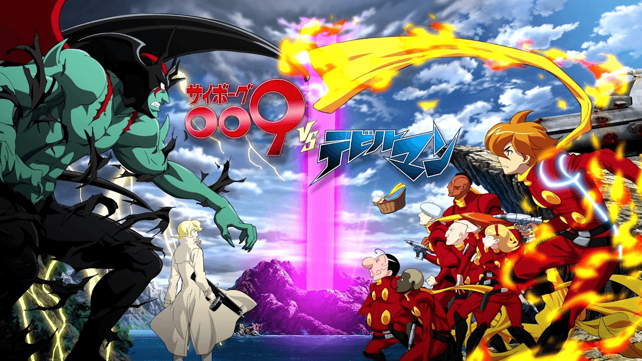 Key art for Cyborg 009 VS Devilman