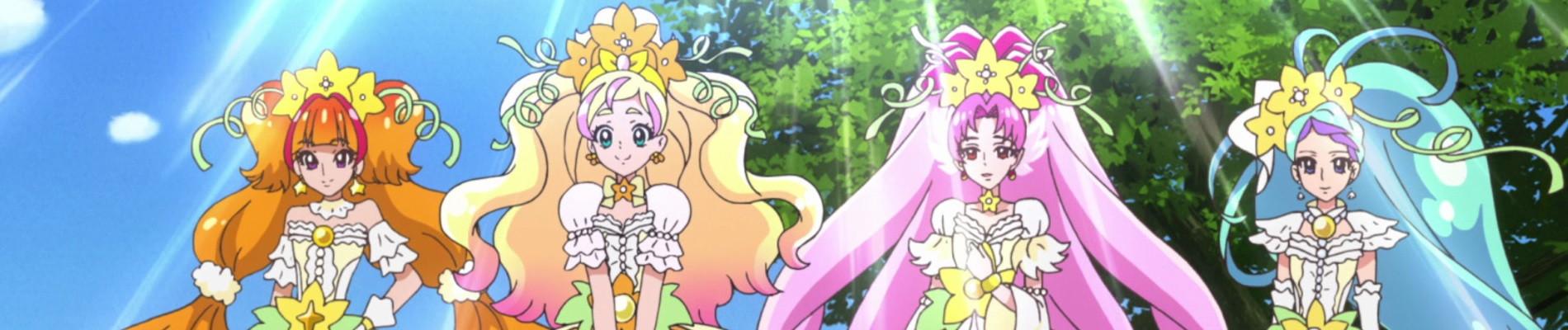 Key art for Go! Princess Precure: Go! Go!! Gouka 3-bon Date!!!