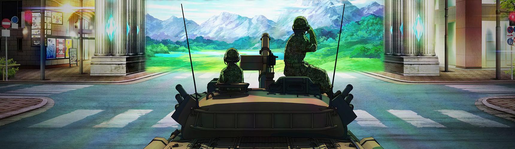 Key art for GATE: Jieitai Kanochi nite, Kaku Tatakaeri Part 2
