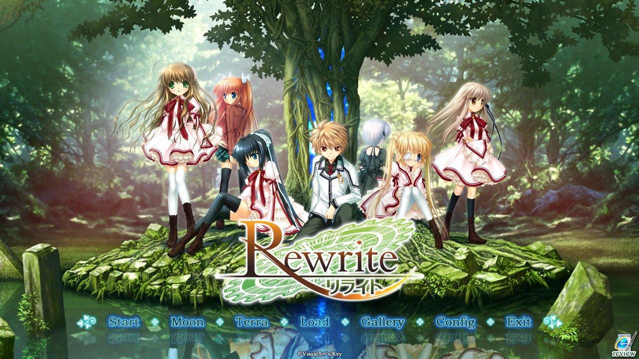Key art for Rewrite