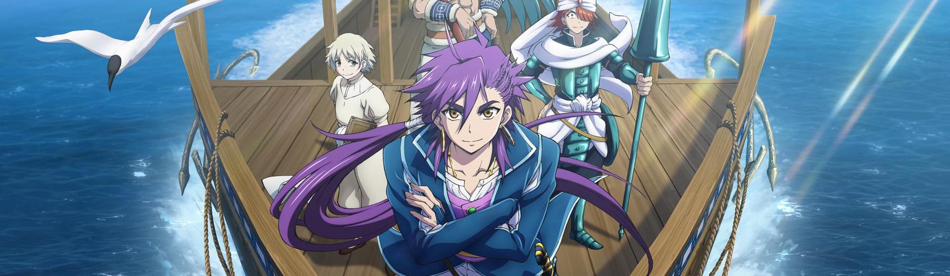 Key art for Magi: Sinbad no Bouken