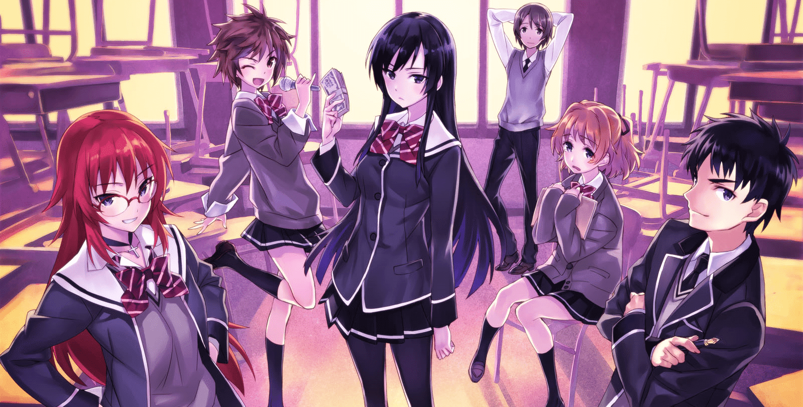 Key art for Shoujo-tachi wa Kouya wo Mezasu: Iubeki Monokashira
