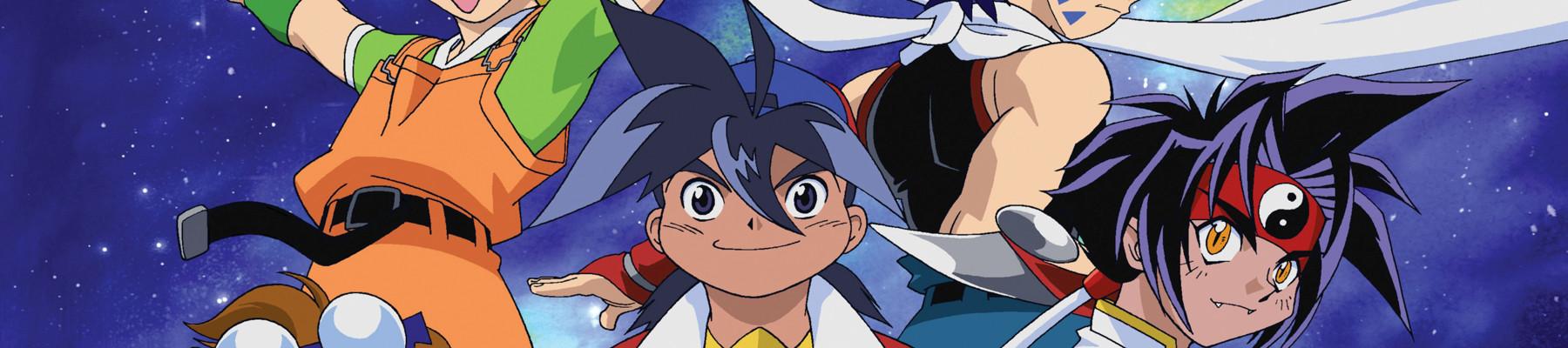 Key art for Bakuten Shoot Beyblade