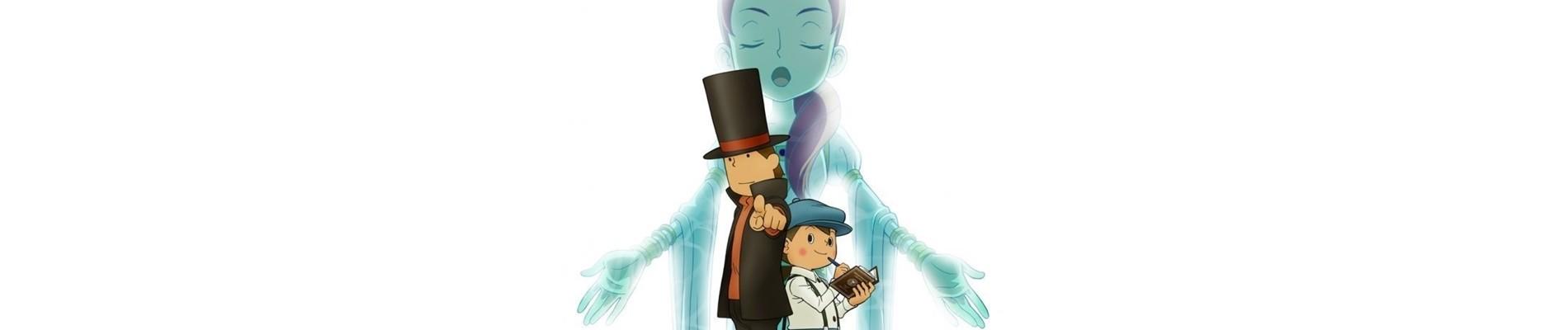 Key art for Layton Kyouju to Eien no Utahime