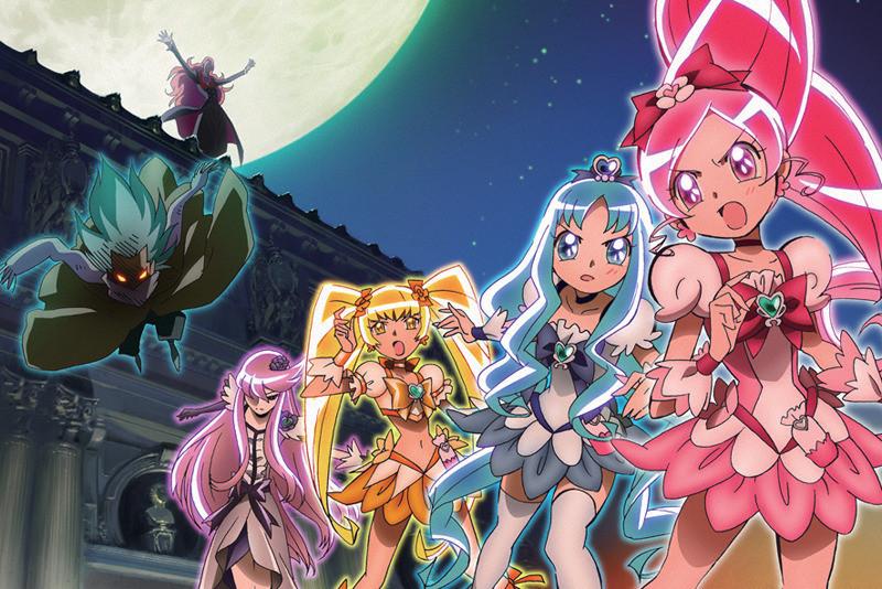 Key art for Heartcatch Precure! Hana no Miyako de Fashion Show... Desu ka!?