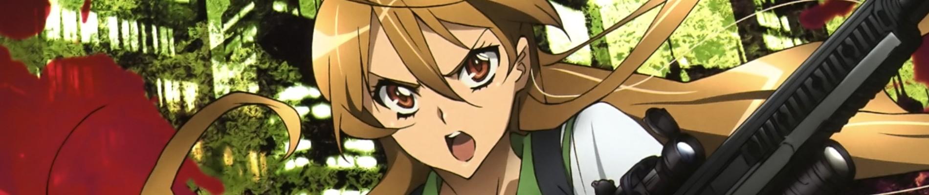 Key art for Gakuen Mokushiroku: HIGHSCHOOL OF THE DEAD - Drifters of the Dead